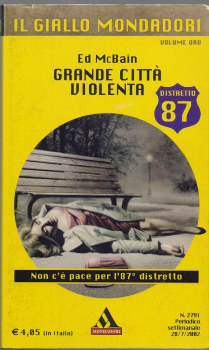 Grande città violenta - Ed McBain - Ed McBain - copertina