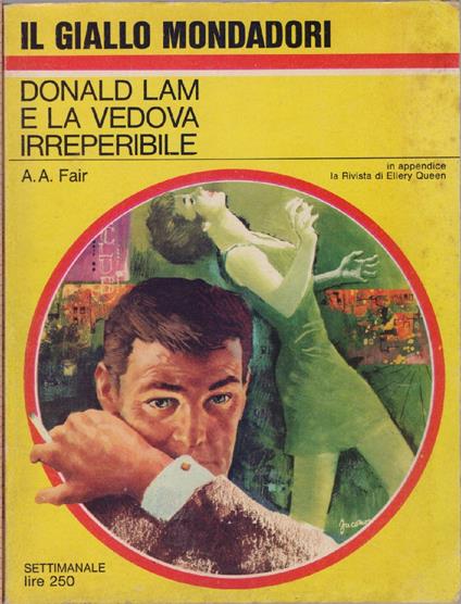 Donald Lam e la vedova irreperibile - A.A.Fair - A.A. Fair - copertina