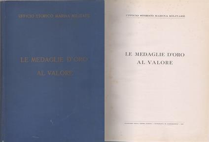 Le Medaglie d'Oro al Valore - copertina