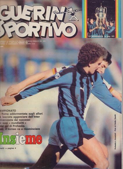Guerin Sportivo n. 7. 1981 - copertina