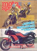 Moto sprint. n. 18 - 1983. Geboers invulnerabile