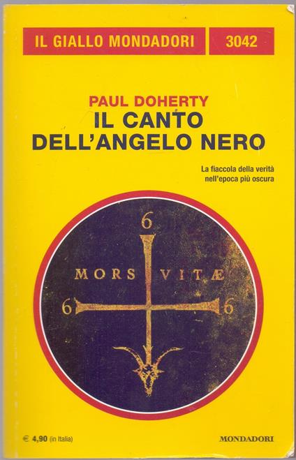 Il canto dell'angelo nero - Paul Doherty - Paul Doherty - copertina