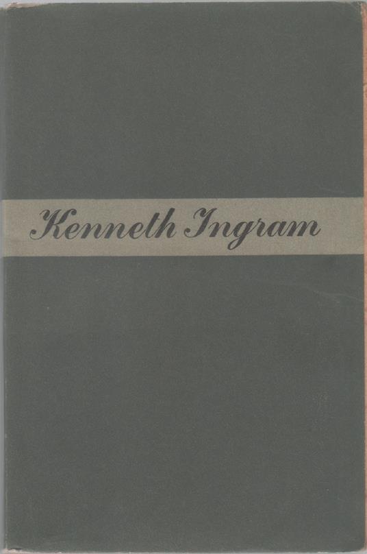 Anni di crisi - Kenneth Ingram - copertina