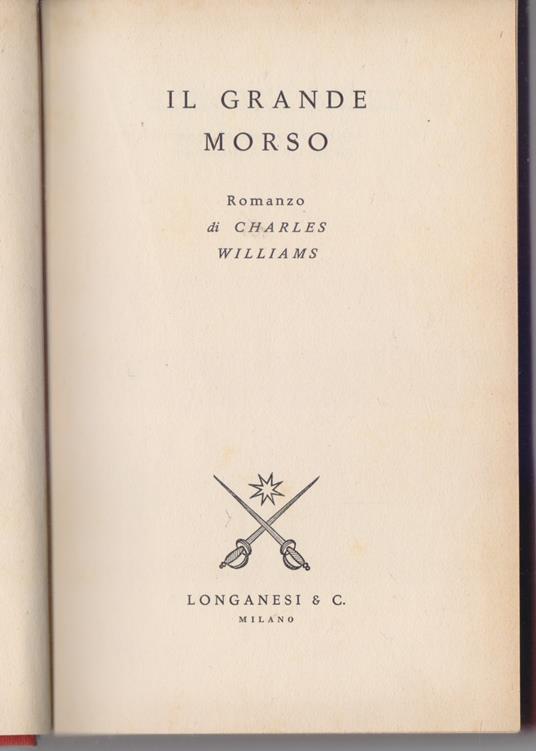 Il grande morso Charles Williams - Charles Williams - copertina