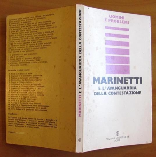 Marinetti E L'avanguardia Della Contestazione - Stefano Andreani - 2