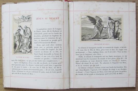 La Tres-Sainte Bible à L?Usage De L?Enfance. Ancien E Nouveau Testament. 2 Vol. Completo - 5