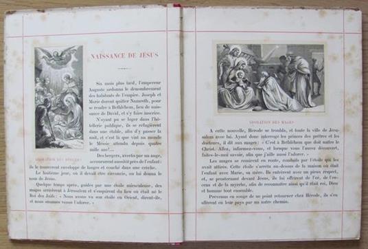 La Tres-Sainte Bible à L?Usage De L?Enfance. Ancien E Nouveau Testament. 2 Vol. Completo - 6