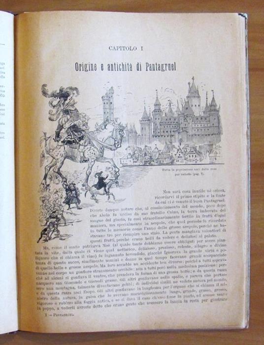 Pantagruel Re Dei Dipsodi Coi Suoi Fatti E Prodezze Spaventevoli - I Ediz. Italiana, Ill Robida Di: Rabelais Francesco - 3