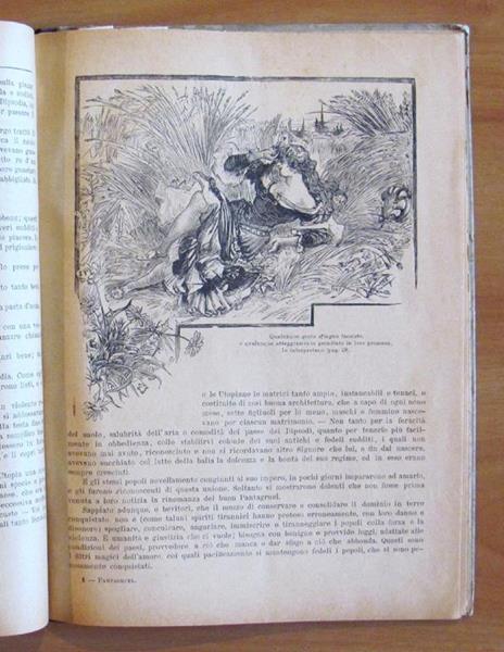 Pantagruel Re Dei Dipsodi Coi Suoi Fatti E Prodezze Spaventevoli - I Ediz. Italiana, Ill Robida Di: Rabelais Francesco - 6