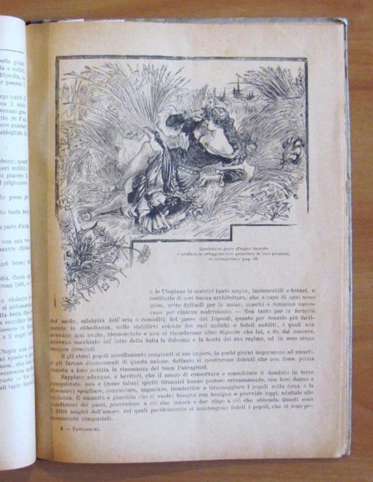 Pantagruel Re Dei Dipsodi Coi Suoi Fatti E Prodezze Spaventevoli - I Ediz. Italiana, Ill Robida Di: Rabelais Francesco - 6