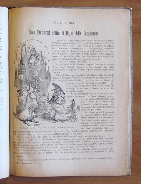 Pantagruel Re Dei Dipsodi Coi Suoi Fatti E Prodezze Spaventevoli - I Ediz. Italiana, Ill Robida Di: Rabelais Francesco - 9