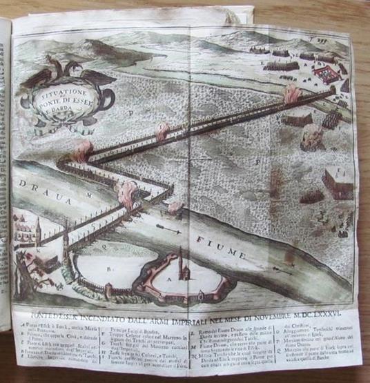 Historia degl'avvenimenti dell'armi imperiali contro ribelli e Ottomani. Presso Curti in Venetia 1688 - Battista Chiarello - 4