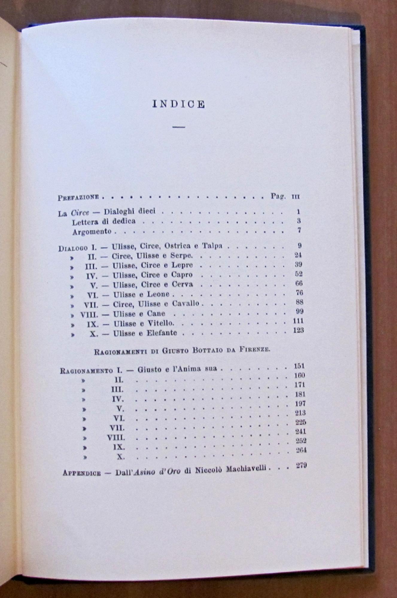 La Circe E I Capricci Del Bottaio