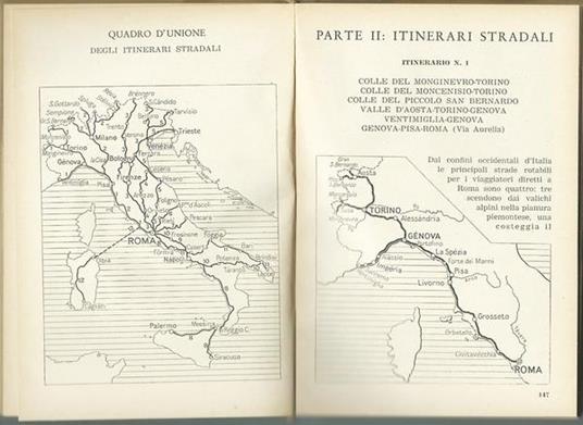 Strade Per Roma, I Ed. 1950 Di: Touring Club Italiano - 2
