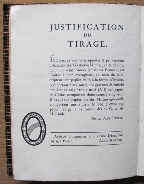 Le Dit De L'ancien Marinier En Sept Parties. Ed. Lib. Emile-Paul Frères, 1920 - Samuel T. Coleridge - 2