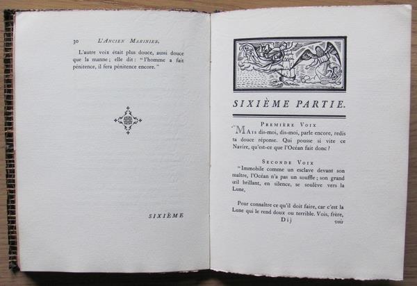 Le Dit De L'ancien Marinier En Sept Parties. Ed. Lib. Emile-Paul Frères, 1920