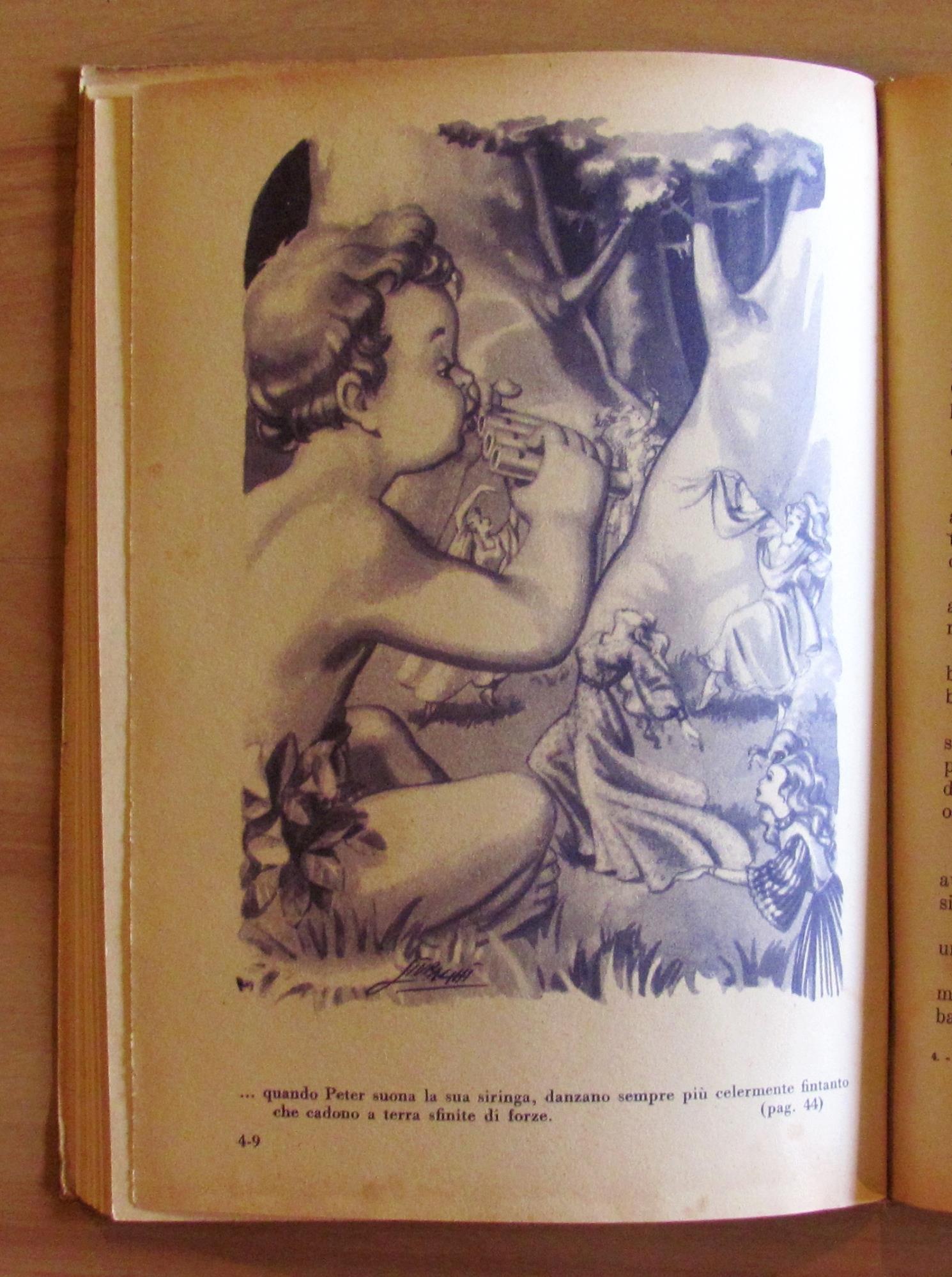 La Storia Di Peter Pan_Ed. Carroccio, 1960. Collana "Per Tutti". Serie Verde N.9