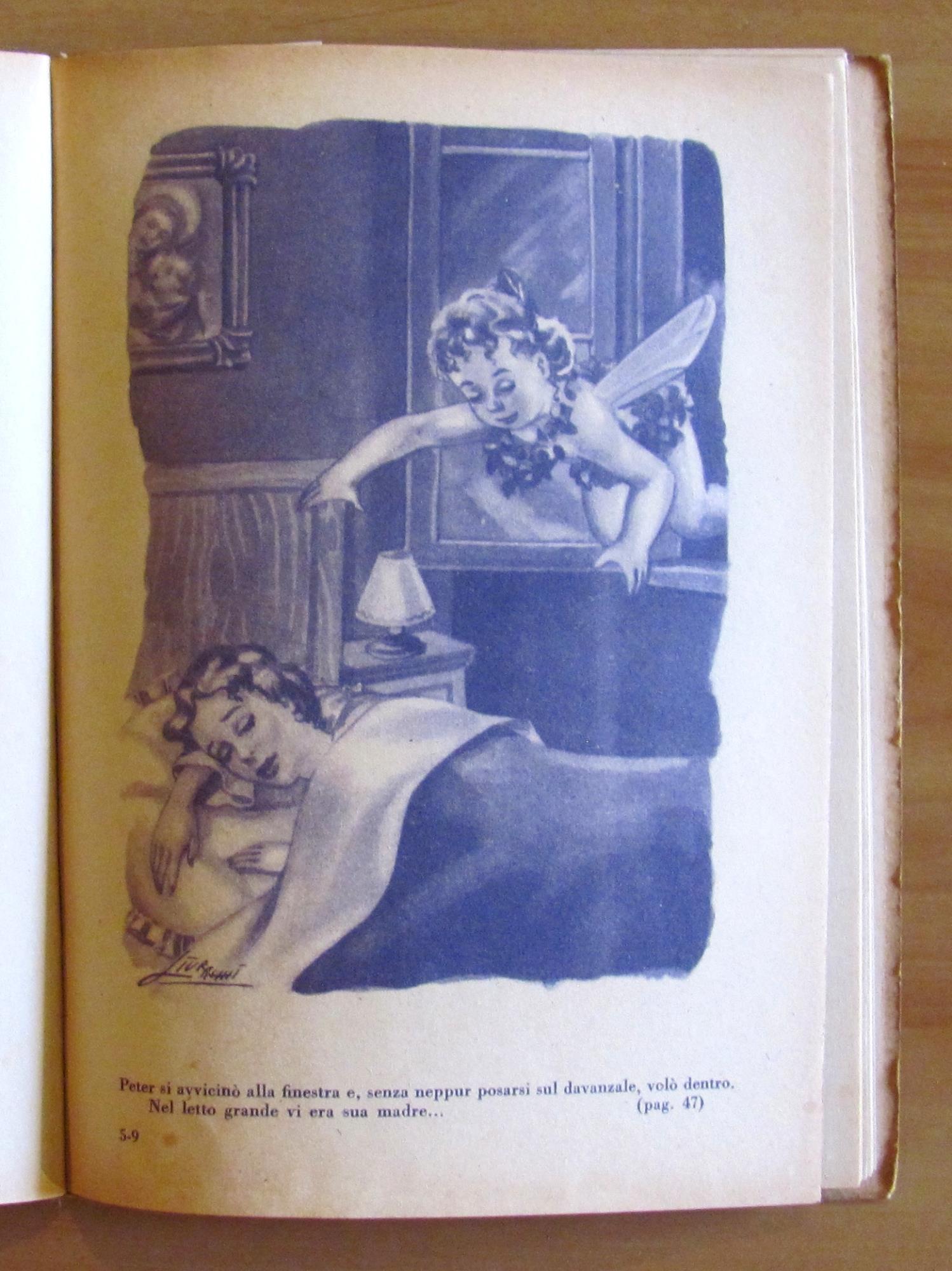 La Storia Di Peter Pan_Ed. Carroccio, 1960. Collana "Per Tutti". Serie Verde N.9