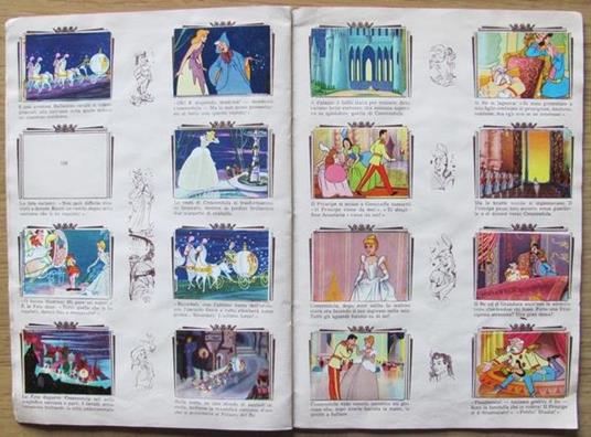 Album Figurine Cenerentola. Disney. Ed. Lampo Anni '50 Completo (-41) - Walt Disney - 4