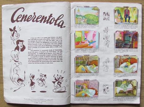 Album Figurine Cenerentola. Disney. Ed. Lampo Anni '50 Completo (-41) - Walt Disney - 8