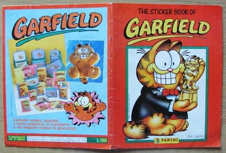 Album Figurine Panini. Garfield, 1989. Completo Con Cedole. Italiano - Jim Davis - copertina