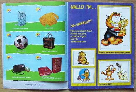 Album Figurine Panini. Garfield, 1989. Completo Con Cedole. Italiano - Jim Davis - 7