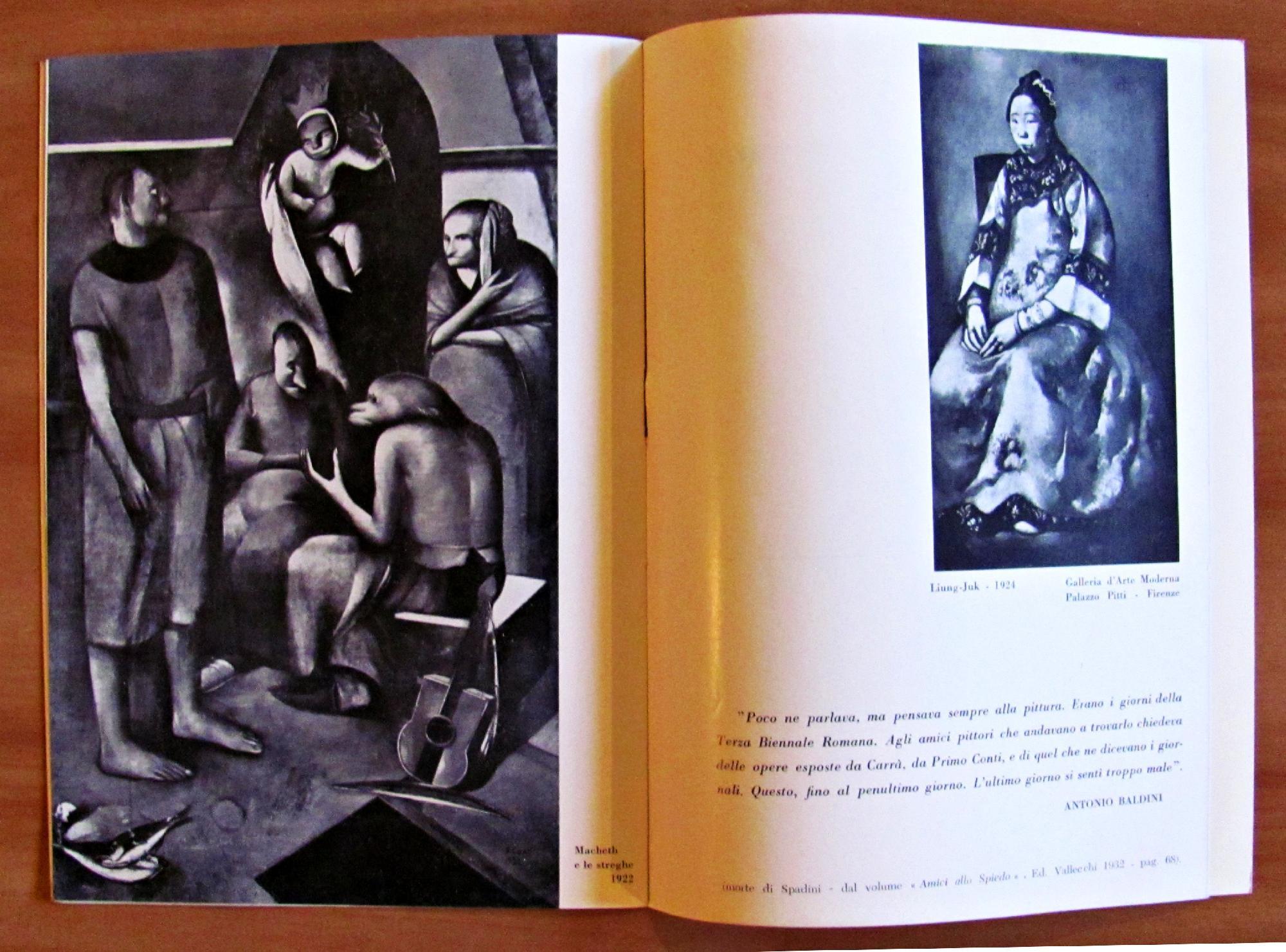 30 Opere Di Primo Conti Eseguite Dal 1911 Al 1924