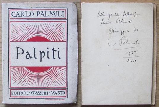 Palpiti. Autografato Di: Palmili Carlo - copertina