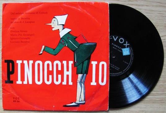 Pinocchio. Milano Ed. Vox S.D. Anni '60 Ca - Carlo Collodi - copertina