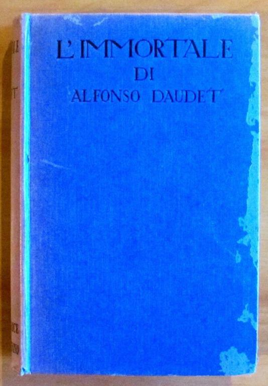 L' Immortale - Alphonse Daudet - copertina