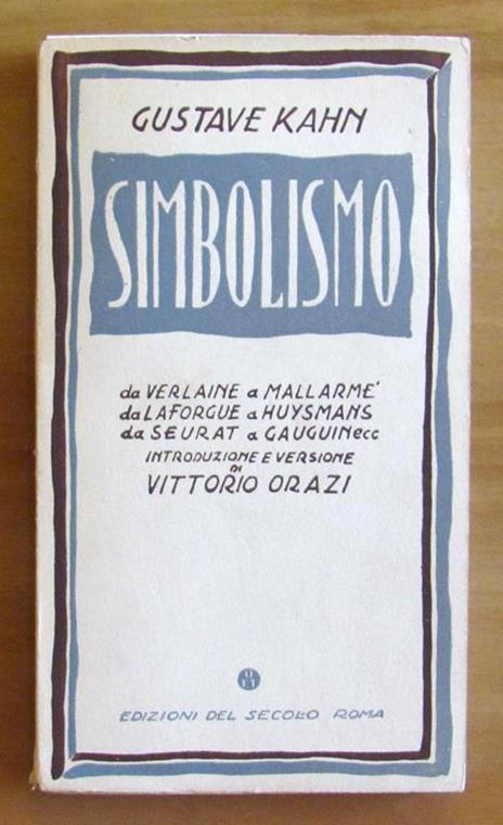 Simbolismo - Gustave Kahn - copertina