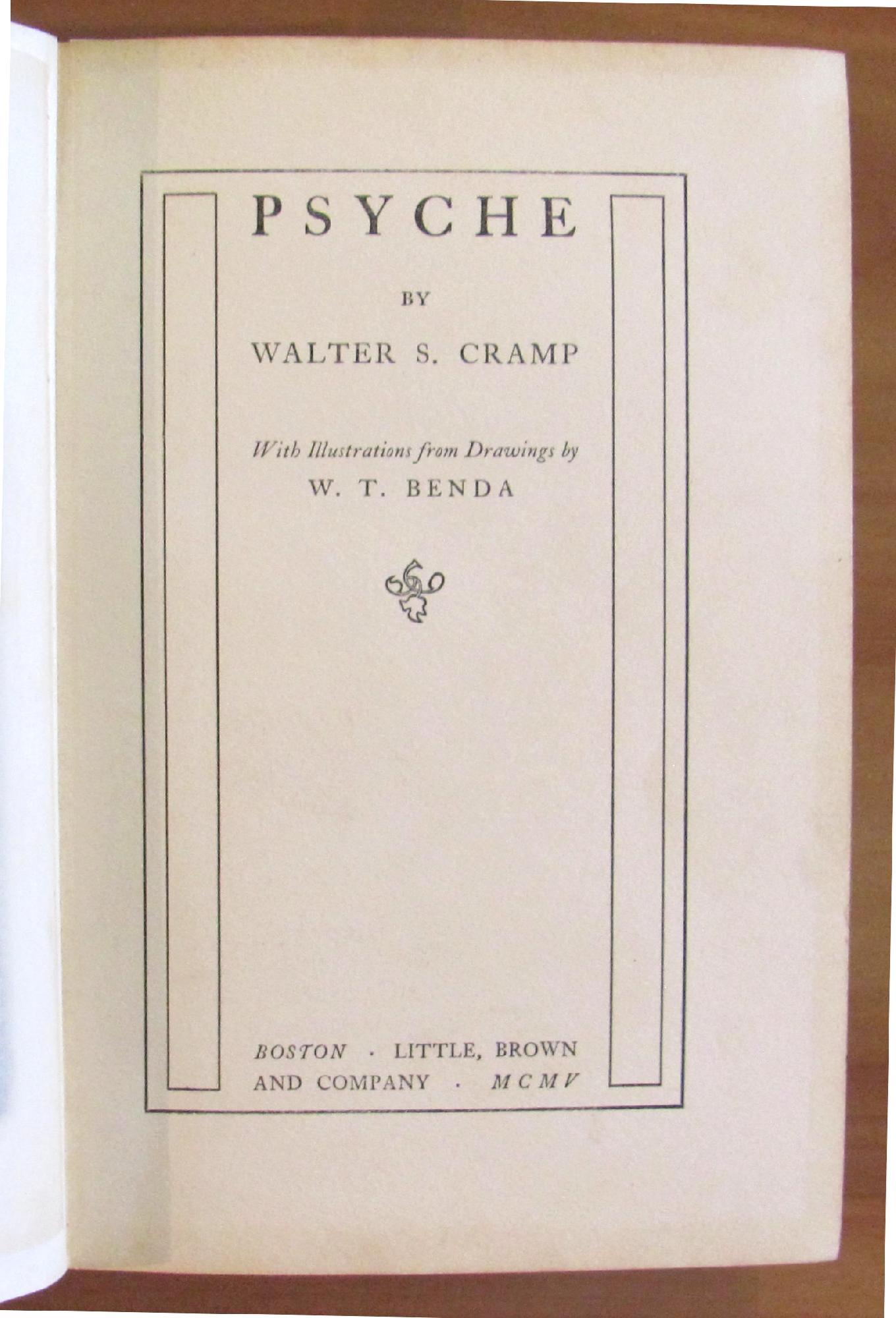 Psyche Di: Cramp Walter S.