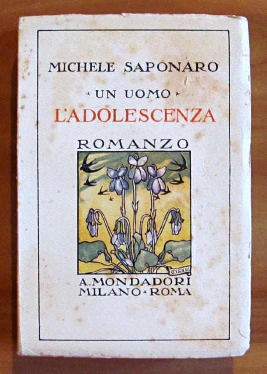 L' Adolescenza - Un Uomo - Michele Saponaro - copertina