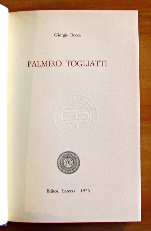 Palmiro Togliatti - Giorgio Bocca - 2