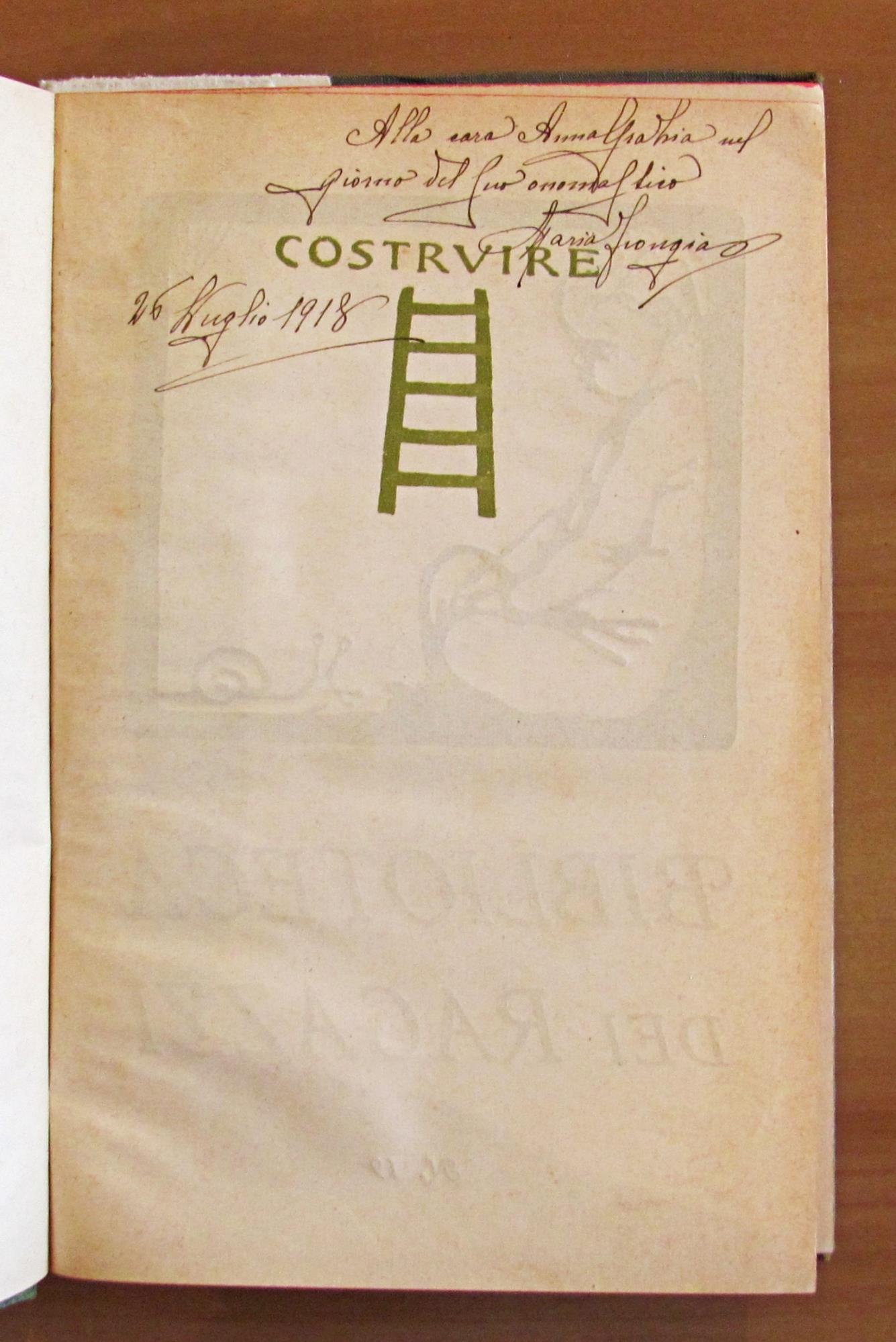 STORIA DI 8 BESTIE - Collana BIBLIOTECA DEI RAGAZZI N.19 - Cambellotti e Sacchetti