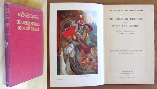 The Corsican Brothers And Otho The Archer - Alexandre Dumas - copertina