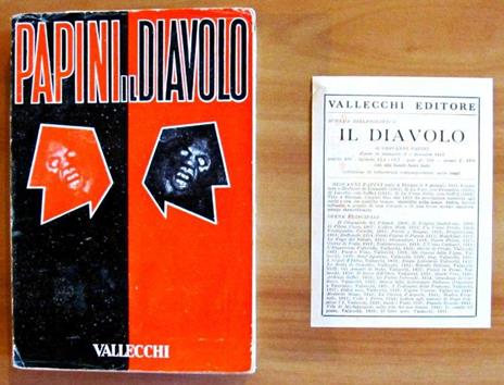 Il Diavolo - Appunti Per Ua Futura Diabolgia - Giovanni Papini - copertina