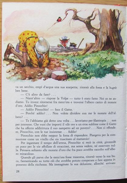 Le Avventure Di Pinocchio. Milano Ed. Piccoli S.D. Anni ?70