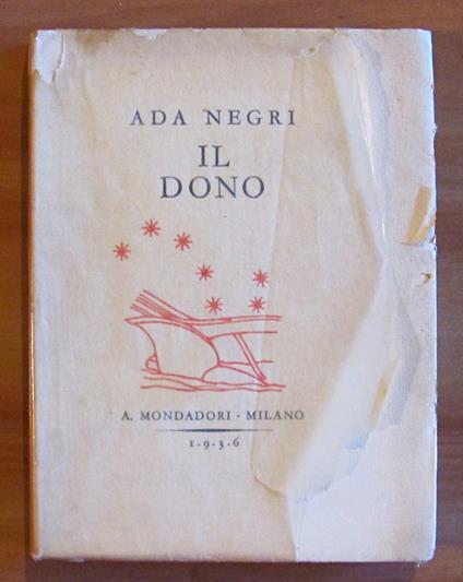 Il DONO - Ada Negri - copertina