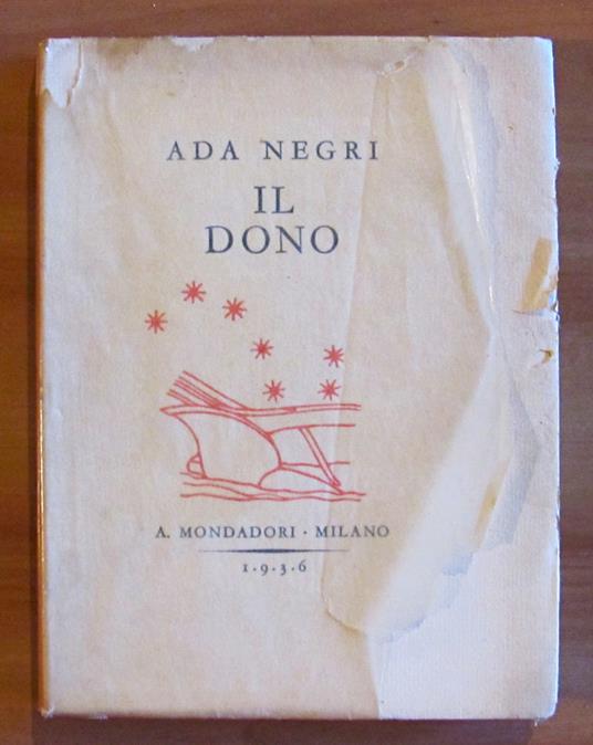 Il DONO - Ada Negri - copertina
