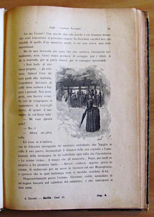Saffo - Scene Parigine Di: Daudet A. - 3