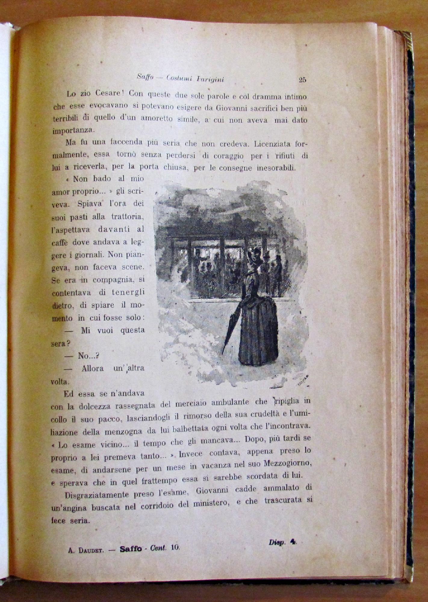 Saffo - Scene Parigine Di: Daudet A.