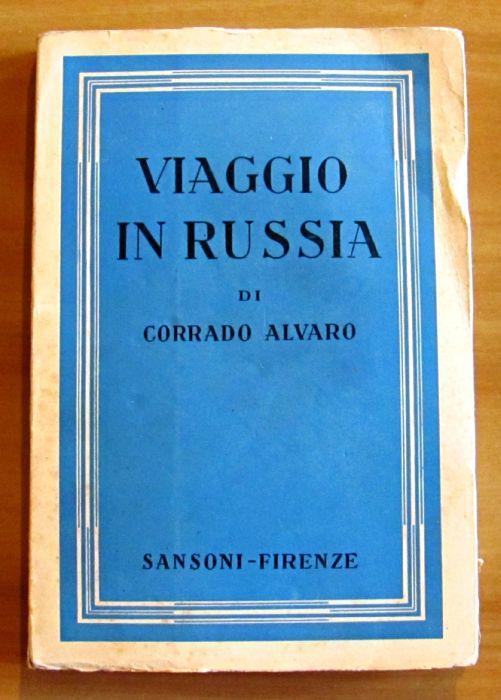 Viaggio In Russia - Corrado Alvaro - copertina