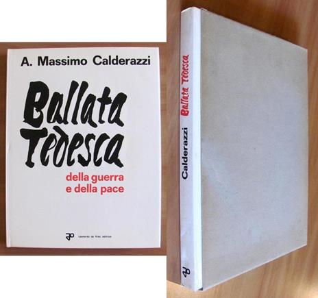 Ballata Tedesca Della Guerra E Della Pace - Massimo Calderazzi - copertina