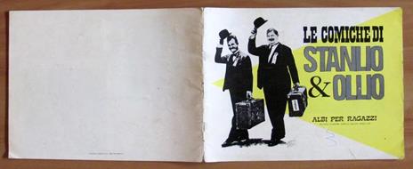 Album Figurine Le Comiche Di Stanlio & Ollio Edisport 1972. Vuoto - 2