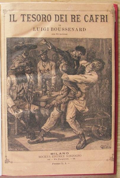 Il Tesoro Dei Re Cafri Unito A Lo Zuavo Di Malacoff - Louis Boussenard - copertina