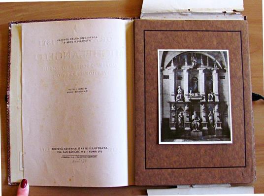 Michelangelo - L'Opera Architettonica In 24 Tavole. Collana I Grandi Artisti - 9