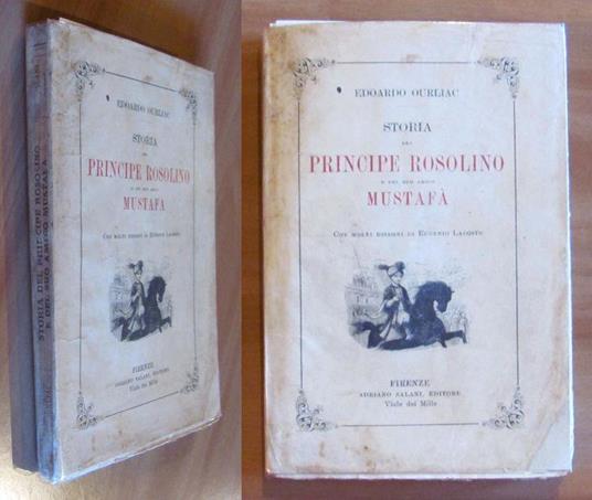 Storia Del Principe Rosolino E Del Suo Amico Mustafa' - Biblioteca Salani Illustrata - Edoardo Ourliac - copertina