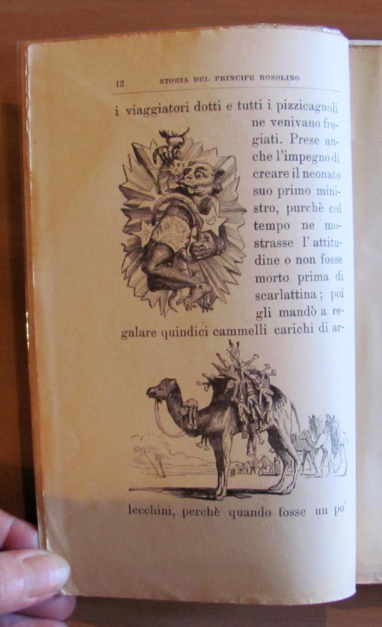 Storia Del Principe Rosolino E Del Suo Amico Mustafa' - Biblioteca Salani Illustrata