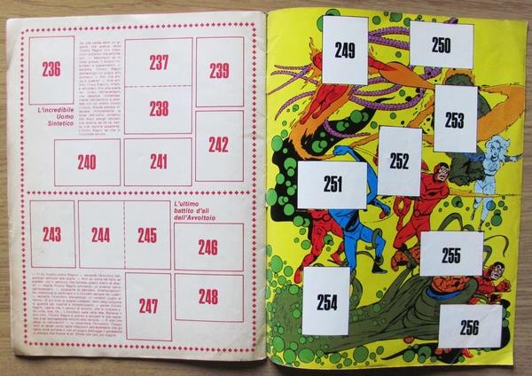 Album Figurine I Fantastici Quattro E L'uomo Ragno. Ed. Solaris, 1978 Vuoto